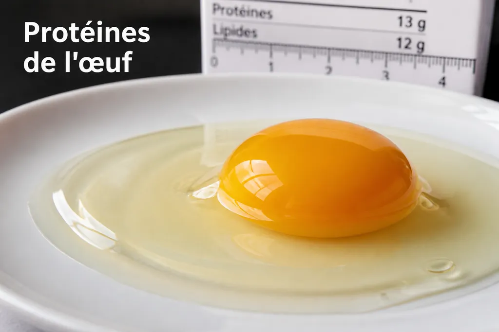combien de protéine dans un oeuf