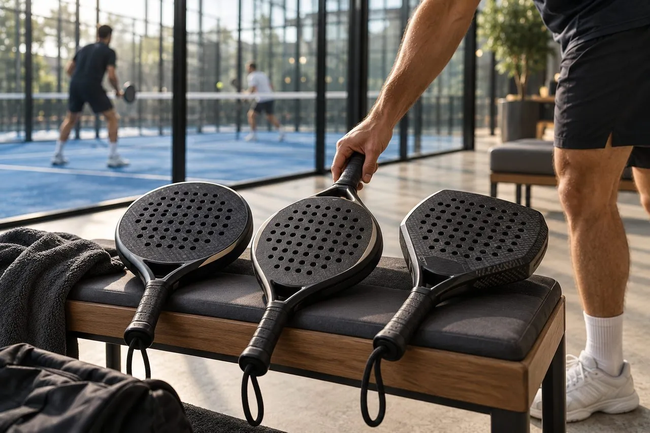 Choisir sa raquette de padel : forme, poids et équilibre selon son niveau